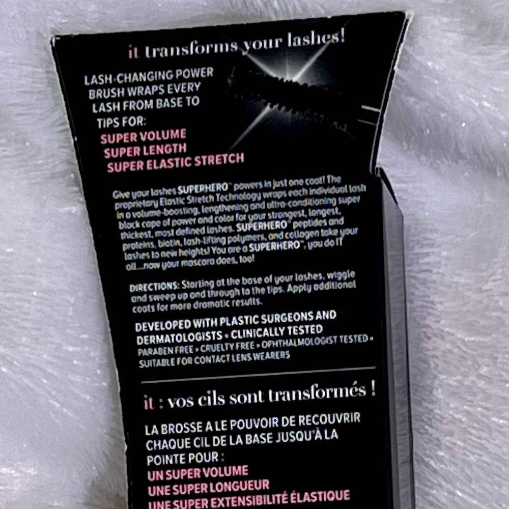IT Superhero Elastic Stretch Volumizing Mascara - Color: Super Black. - Picture 7 of 7